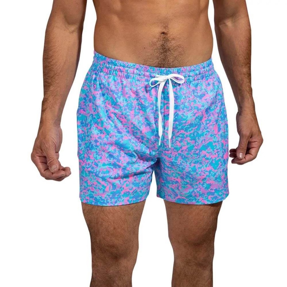 Mens Chubbies 5.5”The Pinky Bluesters Swim Trunk